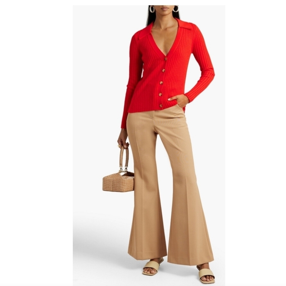 LIVR NWTs Wool Blend Twill Bell Bottoms